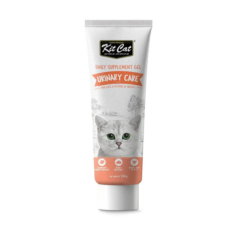 120g Kit Cat Daily Nutritional Supplement Gel Urinary Care
