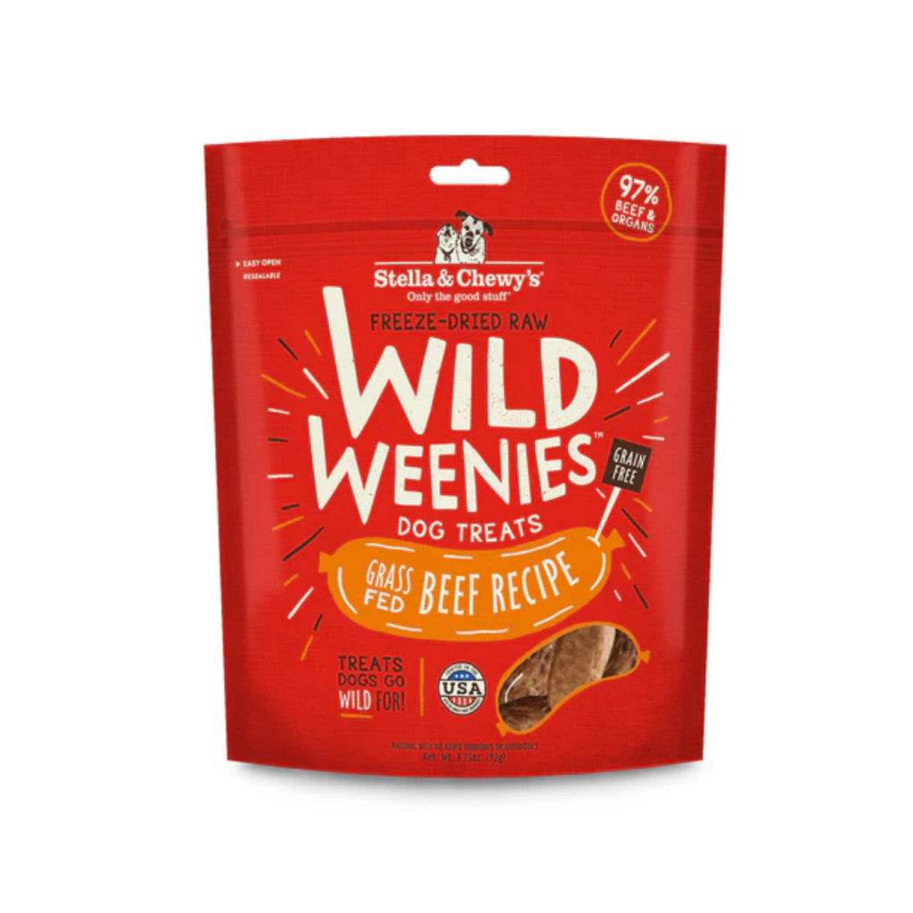 Stella & Chewy's Wild Weenies Dog Treats Beef 3.25oz