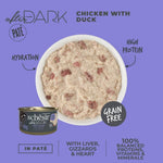 80g Schesir After Dark Wet Cat Food Pate Chicken Duck