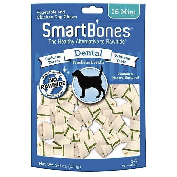 Smartbones Classic Bone Chews Dental Formula - Mini 16pcs