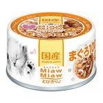 [Bundle of 24] Aixia Miaw Miaw Tobikiri Wet Cat Canned Food 60g