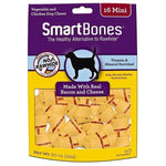 Smartbones Classic Bone Chews Bacon and Cheese - Mini 16pcs