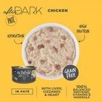 80g Schesir After Dark Wet Cat Food Pate Chicken