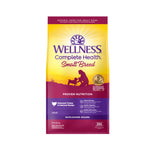 Wellness Complete Health Dry Dog Food 4lb-30lb - Balanced Nutrition, Supports Digestion, Immune Booster Small Breed Deboned Turkey & Oatmeal 12lb (Adult)