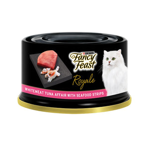 [Bundle of 24] Fancy Feast Royale Wet Cat Food 85g - Premium Gourmet Meal, Complete & Balanced