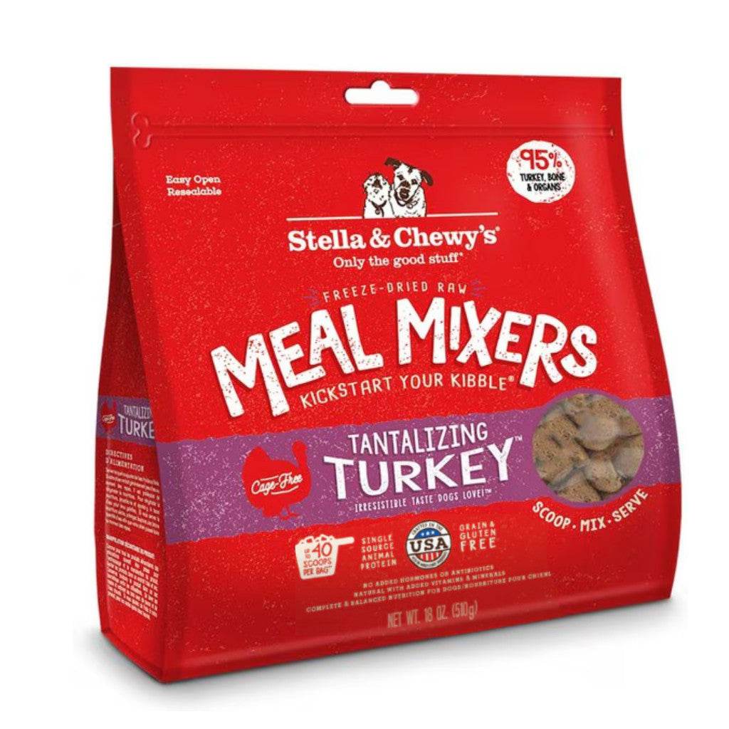 Stella & Chewy’s Freeze-Dried Raw Meal Mixers Turkey 18oz