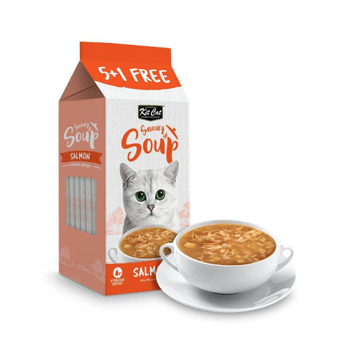 50g Kit Cat Savoury Milk & Soup Wet Food Pouch (Milk) Kitten