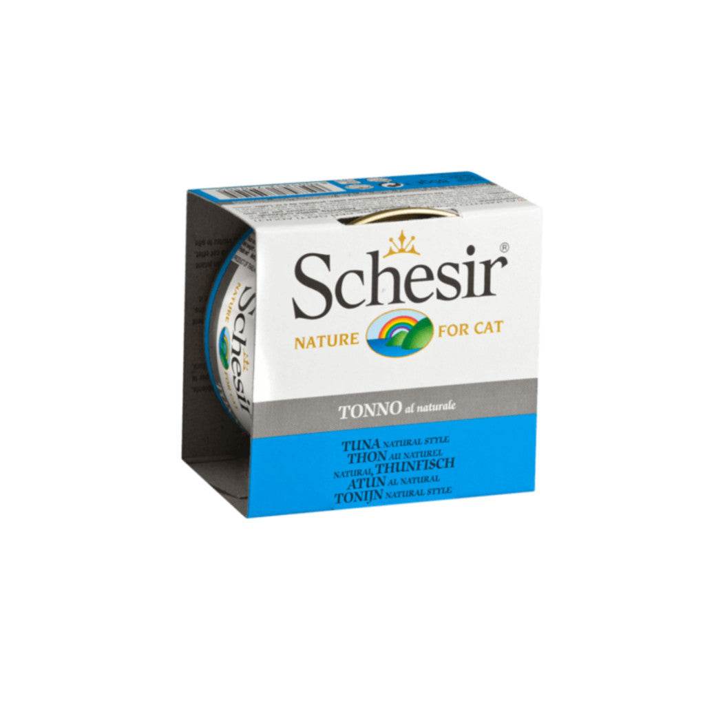 Schesir Canned Cat Food In Gravy & Jelly 70g–85g Natural Tuna