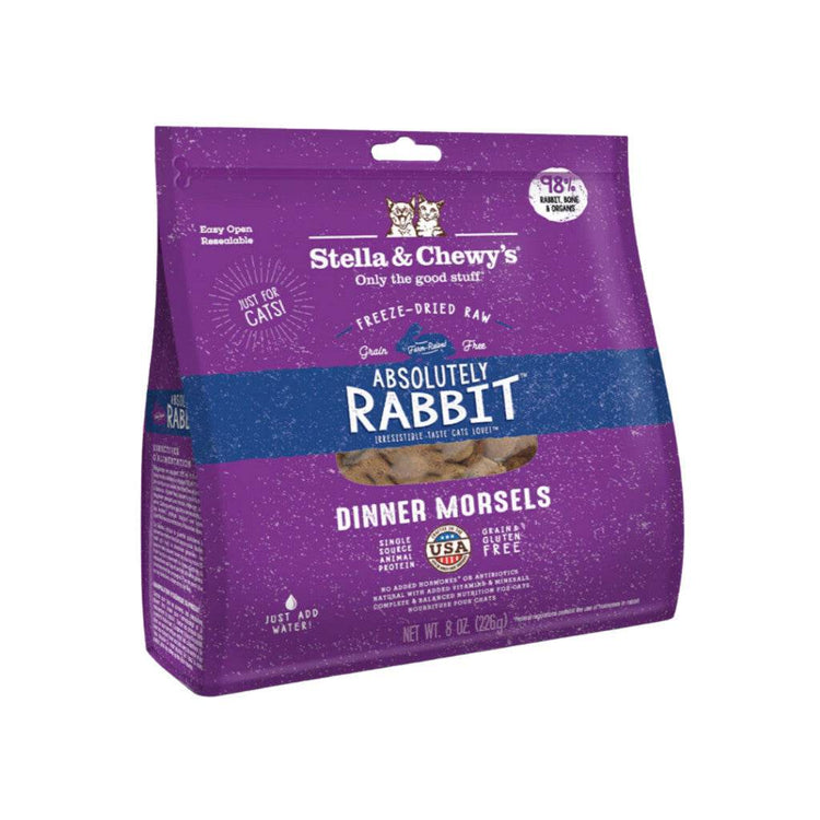 Stella & Chewy's Freeze-Dried Raw Dinner Morsels Rabbit 8oz