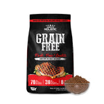 Absolute Holistic Grain Free Dry Dog Food 3.3lbs / 22lbs - High Protein Complete & Balanced For Dogs Pork & Peas 22lbs