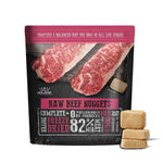 Absolute Holistic Raw Nuggets Freeze Dried Dog Food 14oz - Complete & Balanced Diet Snacks For Dogs Beef