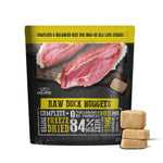 Absolute Holistic Raw Nuggets Freeze Dried Dog Food 14oz - Complete & Balanced Diet Snacks For Dogs Duck