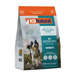 K9 Natural Freeze Dried 1.8kg / 3.6kg - High Protein Complete Balanced Meal for Dogs Hoki & Beef 3.6kg
