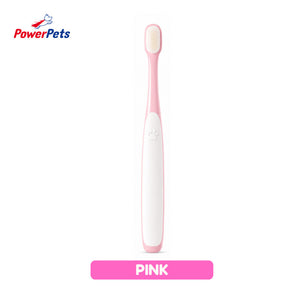 PowerPets Pet Gentle Toothbrush - Reduce Plaque & Tartar Supports Healthier Gums & Freshens Breath