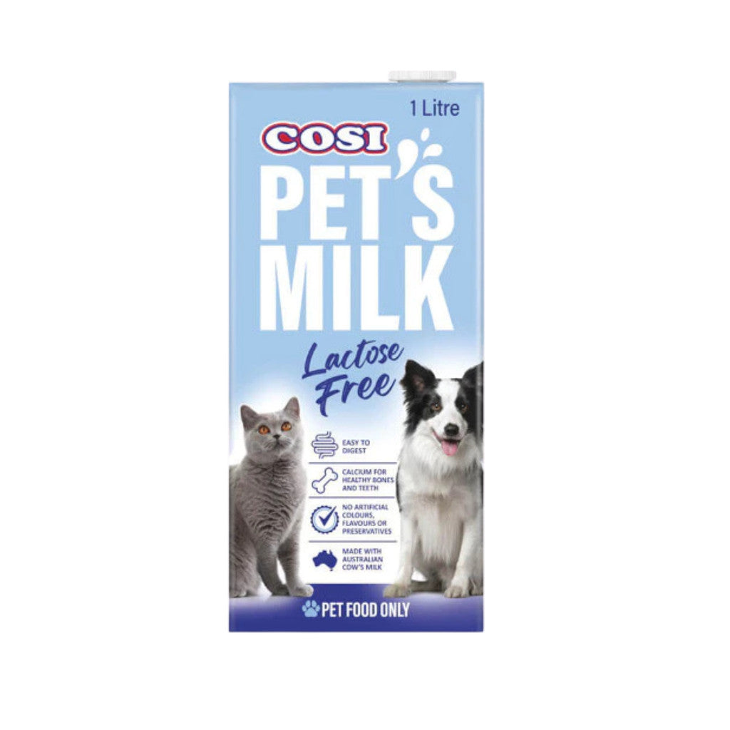 COSI Pets Milk 1L – Calcium-Enriched Lactose-Free Nutritious Milk For Cats & Dogs COSI Pet Milk 1L