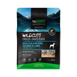 Nutripe WildCuts Freeze-Dried Cat & Dog Food With Green Tripe 280g 380g - NZ Grass-Fed Meat & Fish DOG Salmon Lamb 380g