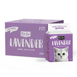 [Bundle of 10] Kit Cat Natural Tofu Cat Litter 6L - 1.5mm Quick Clumping Low Dust Odor Control Lavender