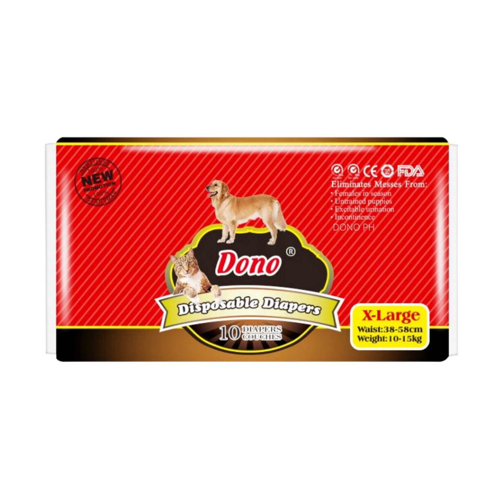 Dono Disposable Dog Diapers Orig Female XL