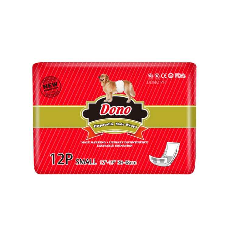 Dono Disposable Dog Diapers Orig Male S