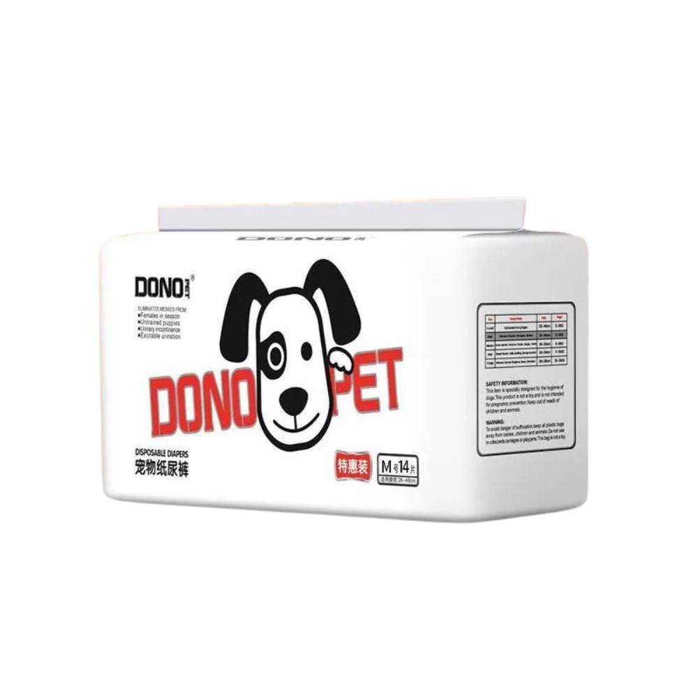 Dono Disposable Dog Diapers Eco Female M