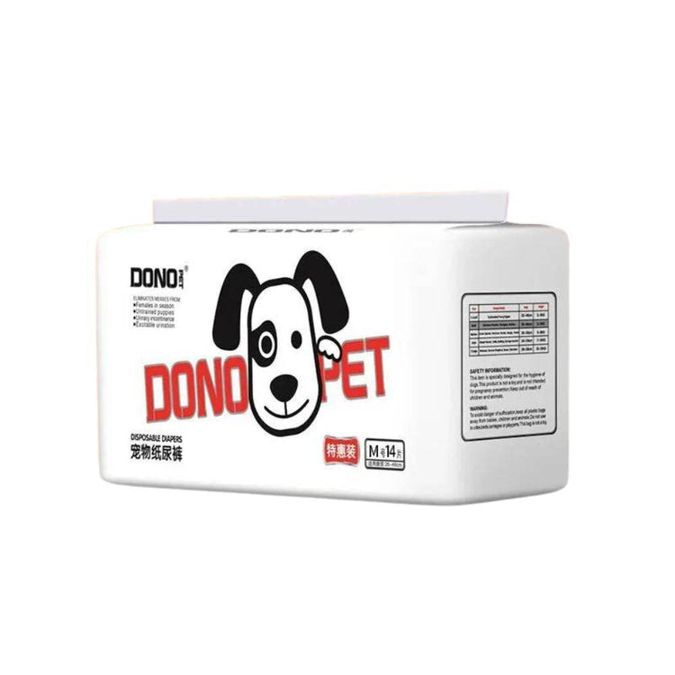 Dono Disposable Dog Diapers Eco Female M