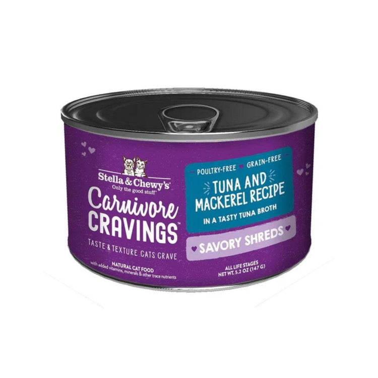 Stella & Chewy's Carnivore Cravings Canned Savory Tuna&Mackerel