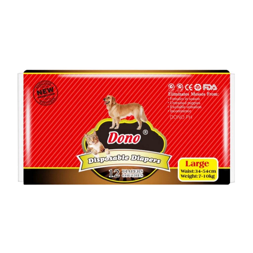 Dono Disposable Dog Diapers Orig Female L