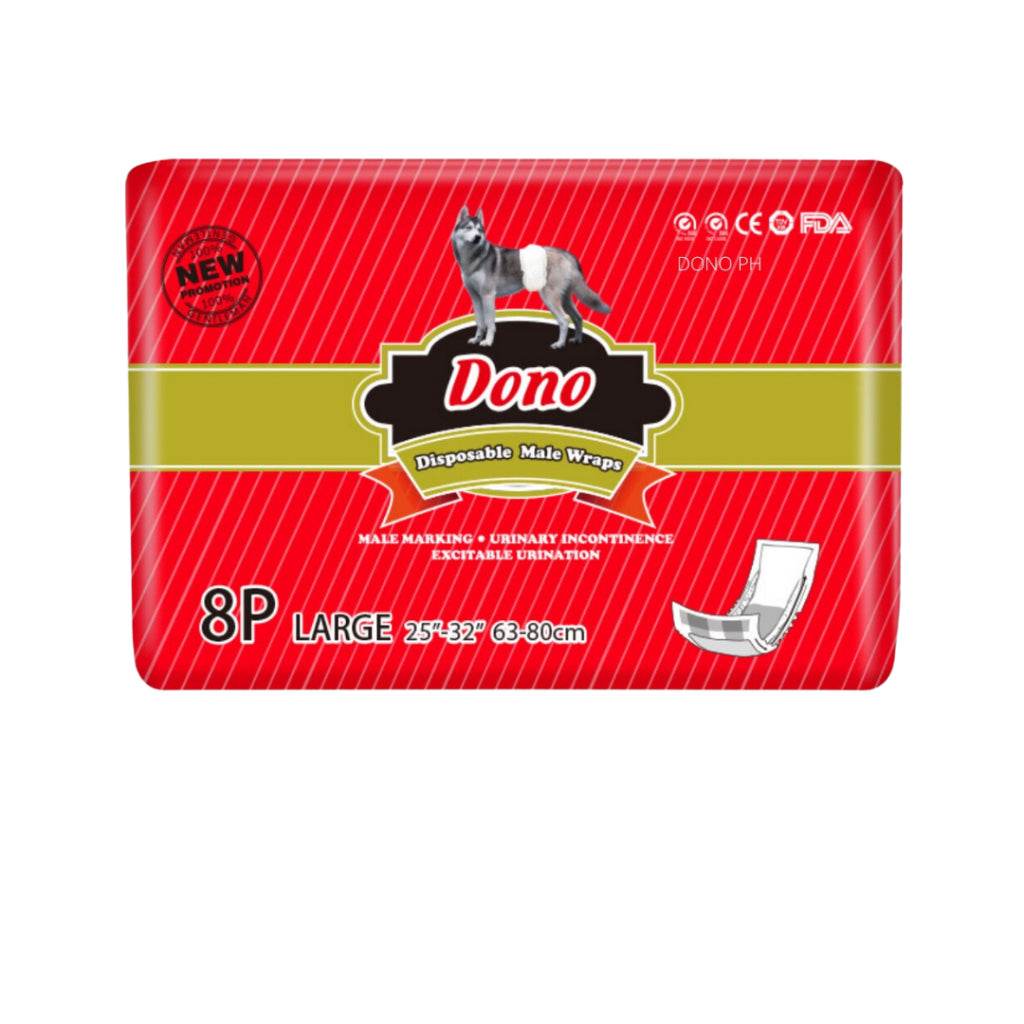 Dono Disposable Dog Diapers Orig Male L