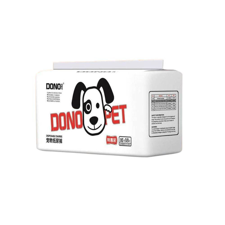 Dono Disposable Dog Diapers Eco Female XS