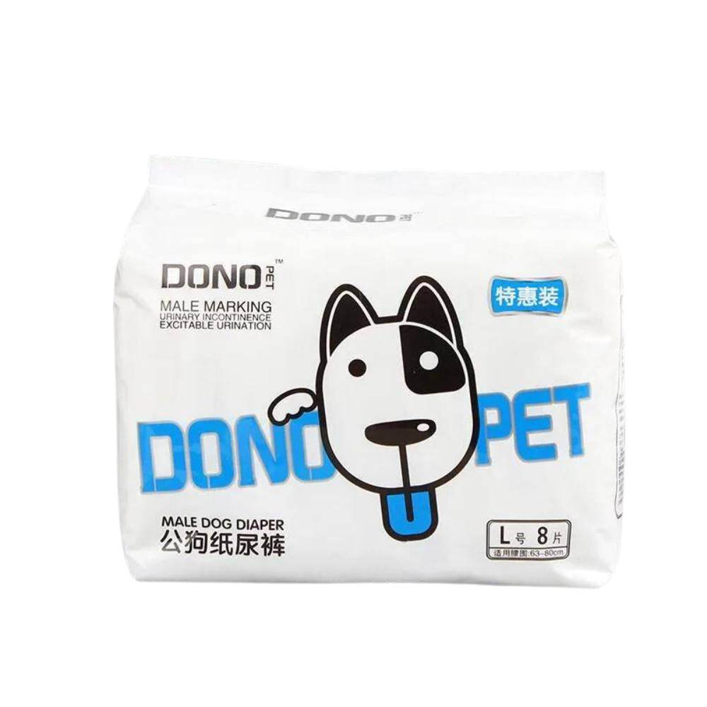 Dono Disposable Dog Diapers Eco Male L