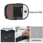 Portable Pop Up Tent Pet Playpen for Dogs and Cats - Indoor/Outdoor Design