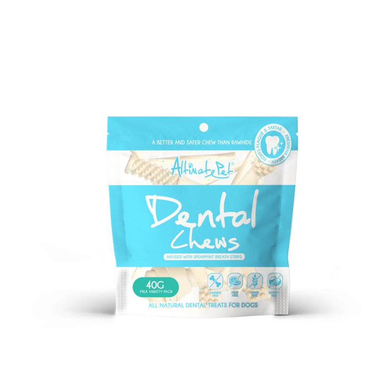 150g Altimate Pet Dog Dental Chew Milk 40g