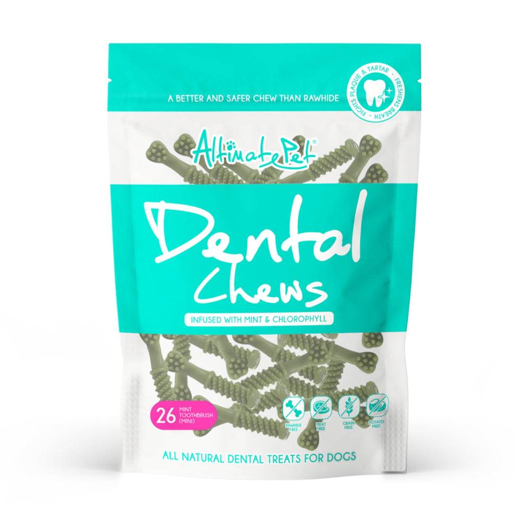 150g Altimate Pet Dog Dental Chew Mini Mint 26s