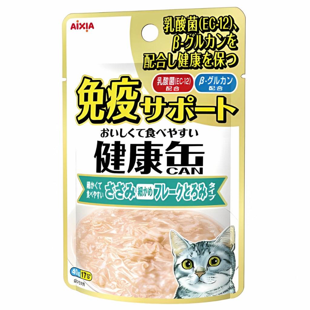 Aixia Kenko Cat Wet Food 40g KPM5 Chicken Flake