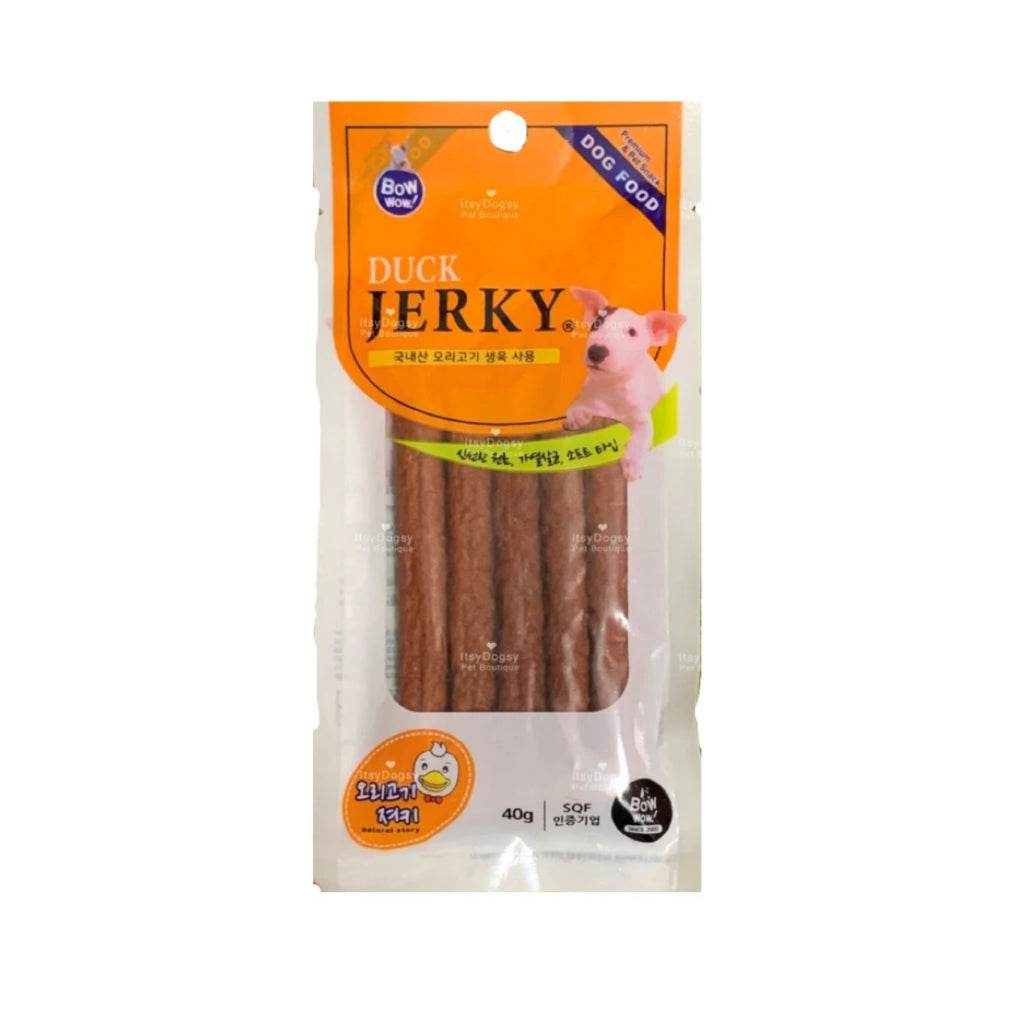40g Bow Wow Korea Dog Jerky Stick Treats Duck Jerky 40g