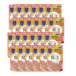 Bundle of 24 Aixia Kenko Pouch For Cat KJ3 Tuna Flakes