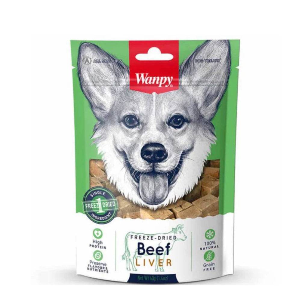 Wanpy Jerky Treats For Cats & Dogs FD Beef Liver