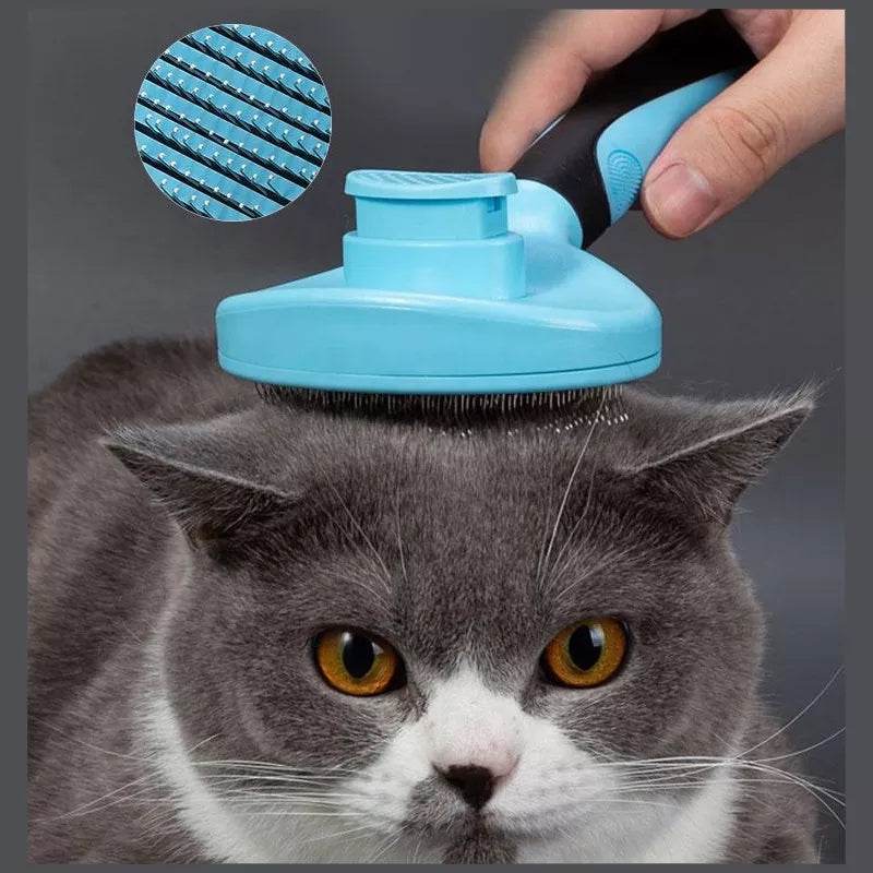 Pet Grooming Comb Cat Dog Easy Fur Removal Brush