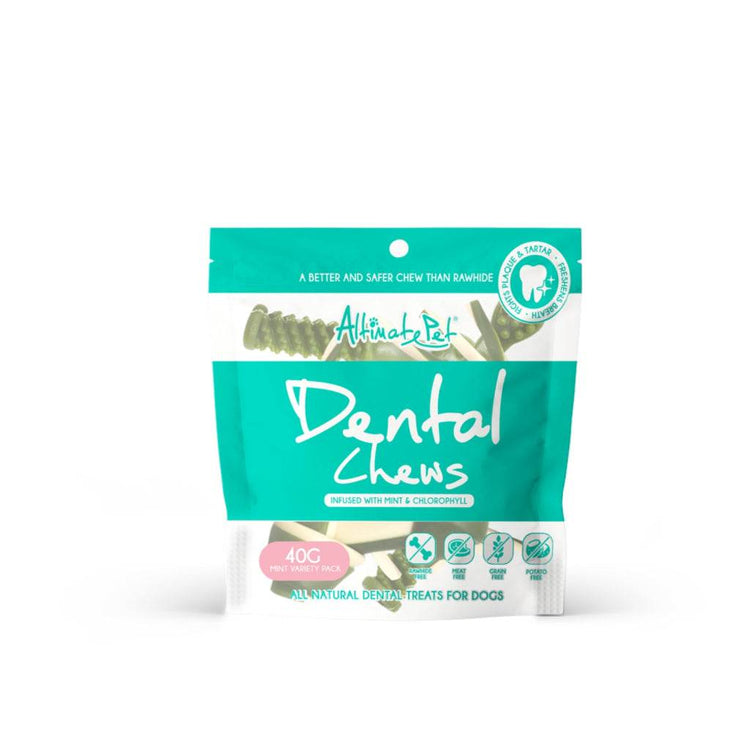 150g Altimate Pet Dog Dental Chew Mint 40g