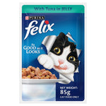 Purina Felix As Good As It Looks Wet Cat Food 85g Adult Tuna