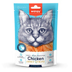 Wanpy Jerky Treats For Cats & Dogs Chicken Jerky Strips Cat