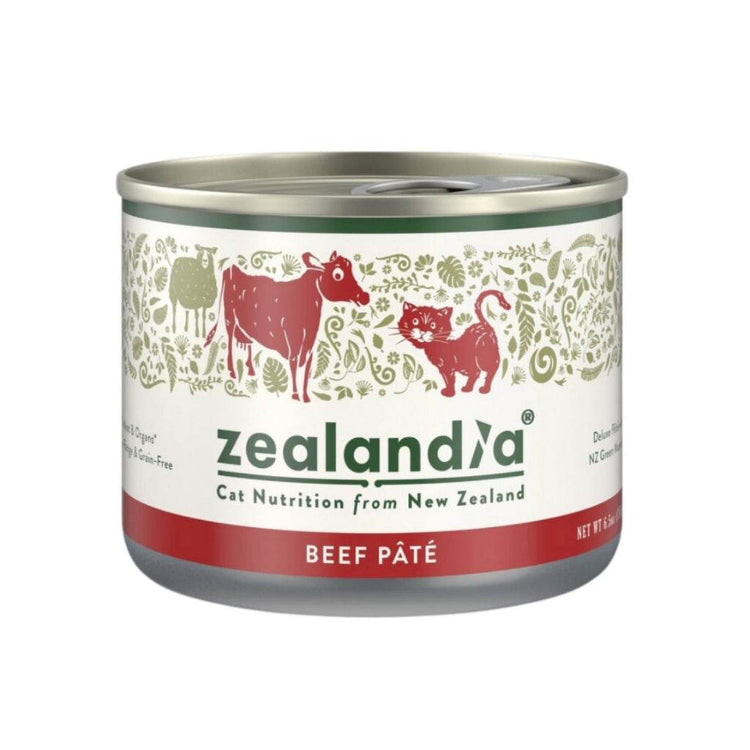 Zealandia Wet Cat Food - Duck, Goat, Venison, 90g 170g 185g Beef Pate 170g