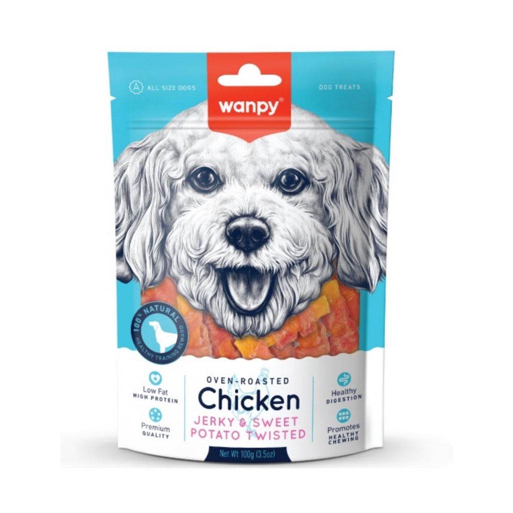 Wanpy Jerky Treats For Cats & Dogs Chicken Sweet Potato