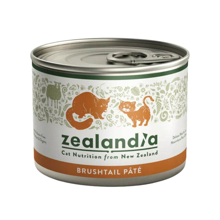 Zealandia Wet Cat Food - Duck, Goat, Venison, 90g 170g 185g Brushtail Pate 170g