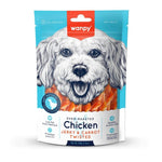 Wanpy Jerky Treats For Cats & Dogs Chicken Carrot Twist