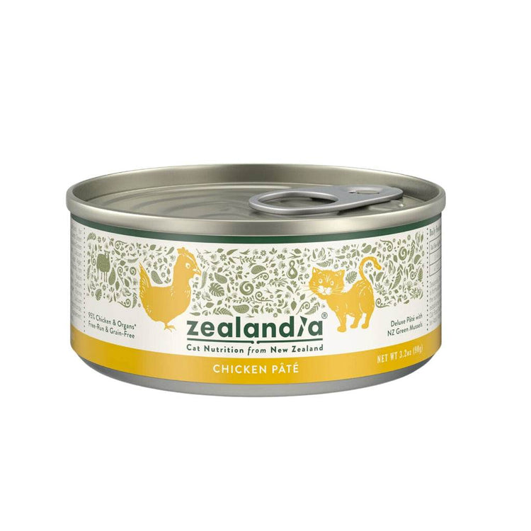 Zealandia Wet Cat Food - Duck, Goat, Venison, 90g 170g 185g Chicken Pate 90g
