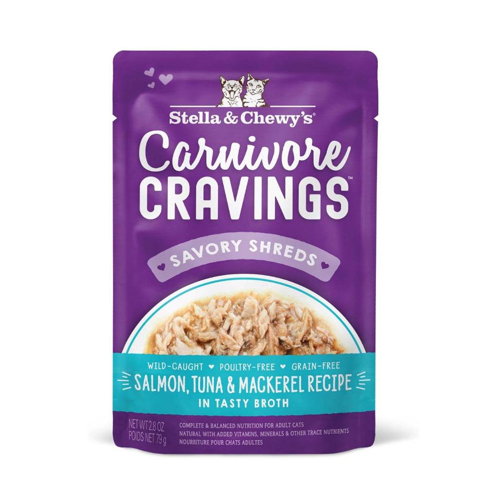 Stella & Chewy's Carnivore Cravings Canned Salmon Tuna & Mackerel