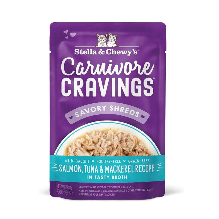 Stella & Chewy's Carnivore Cravings Canned SalmonTuna&Mackerel