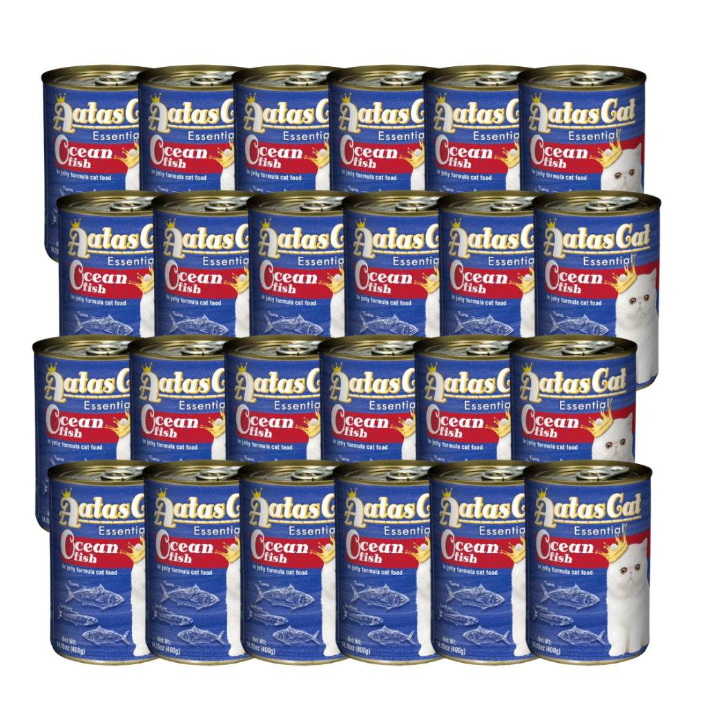 [Bundle of 24] Aatas Cat Soupy Stew Tuna Red Meat in Gravy 400g E: Ocean Fish