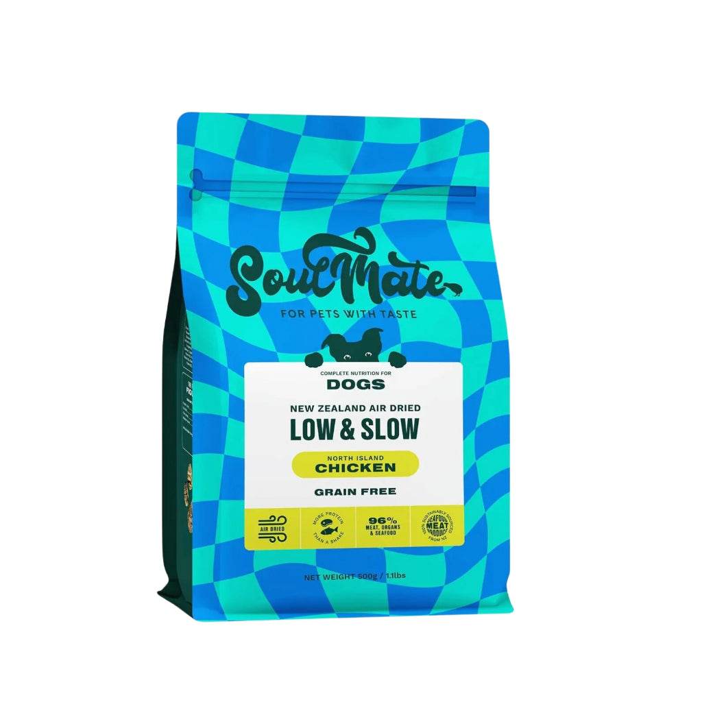 Low & Slow Air Dried Dog & Cat Food LS-Dog Chicken 500g